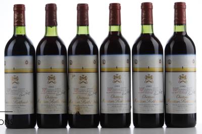 MOUTON ROTHSCHILD 1983 - 12 Bottles - Owc 12 
