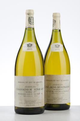CHASSAGNE MONTRACHET BLANC MORGEOT CLOS DE LA CHAPELLE 2005 - Louis Jadot  - 2 Magnums