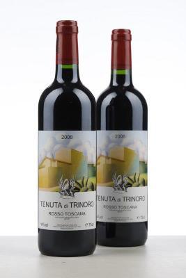ROSSO TOSCANA 2008 - Tenuta di Trinoro - 2 Bottles
