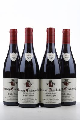 GEVREY CHAMBERTIN VIEILLES VIGNES 2011 - Denis Mortet - 4 Bottles