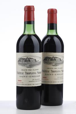 TROPLONG MONDOT 1962 - Mc - 2 Bottles