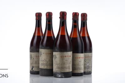 CORTON 1947 - Dufouleur - 5 Bottles
