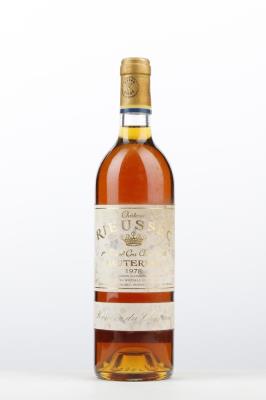 RIEUSSEC RESERVE DU CHATEAU 1978 - Mc - 1 Bottle