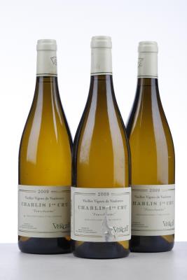 CHABLIS FOURCHAUME VIEILLES VIGNES DE VAULORENS 2009 - Verget - 3 Bottles