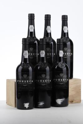 FONSECA VINTAGE PORT 1992 - Fonseca - Bottled in 1994 - 6 Bottles - Owc 6
