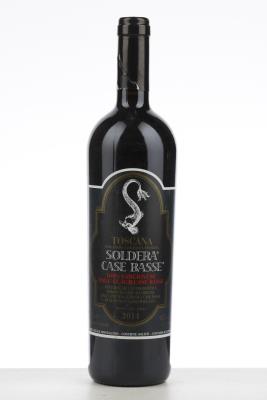 100% SANGIOVESE CASE BASSE 2014 - Soldera - 1 Bottle