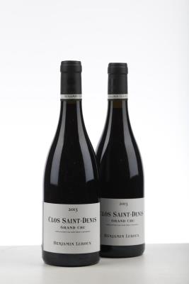 CLOS SAINT DENIS 2013 - Benjamin Leroux - 2 Bottles