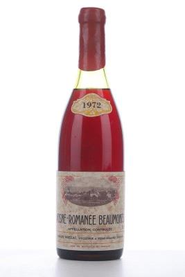 VOSNE ROMANEE LES BEAUMONTS 1972 - Charles Noellat - 1 Bottle