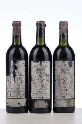 MARQUIS D'ALESME BECKER 1979 - Barriere - 3 Bottles