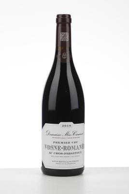 VOSNE ROMANEE CROS PARANTOUX 2018 - Meo Camuzet - 1 Bottle