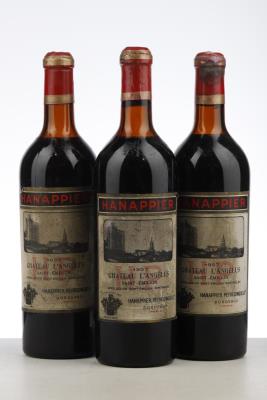 ANGELUS 1957 - Hanappier Peyrelongue - 3 Bottles