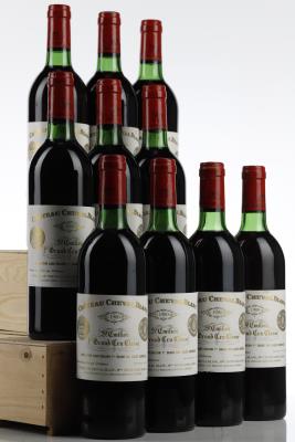 CHEVAL BLANC 1980 - 10 Bottles
