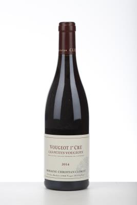 VOUGEOT LES PETITS VOUGEOT 2014 - Christian Clerget - 1 Bottle