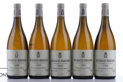 MEURSAULT PERRIERES Comtes Lafon 1994 - 5 Bottles