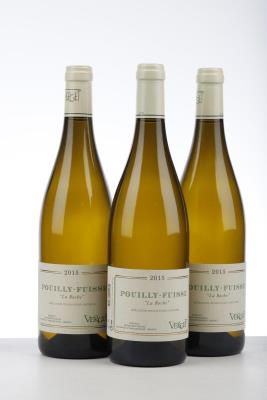 POUILLY FUISSE LA ROCHE 2015 - Verget - 3 Bottles