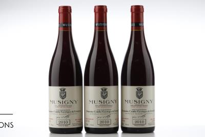 MUSIGNY VIEILLES VIGNES 2010 - Comte de Vogue - 3 Bottles