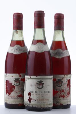 CLOS DE LA ROCHE 1973 - Louis Remy - 3 Bottles