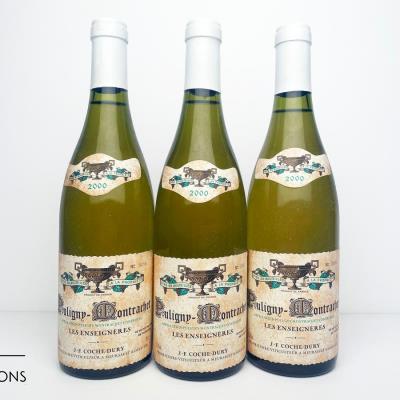 PULIGNY MONTRACHET LES ENSEIGNERES 2000 - Coche Dury - 3 Bottles