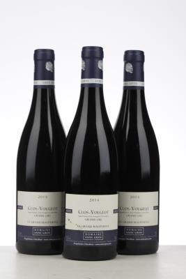 CLOS VOUGEOT LE GRAND MAUPERTUI 2014 - Anne Gros - 3 Bottles