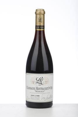 CHASSAGNE MONTRACHET ROUGE MORGEOT 2012 - Lucien Le Moine - 1 Bottle