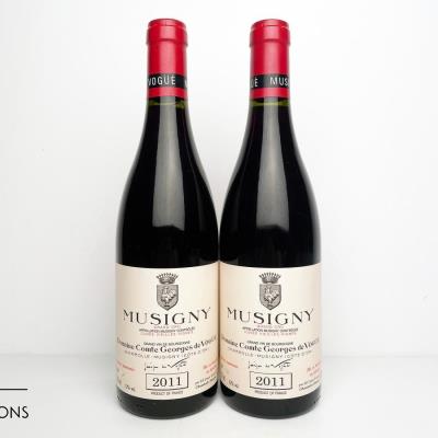 MUSIGNY CUVEE VIEILLES VIGNES 2011 - Comte de Vogue - 2 Bottles