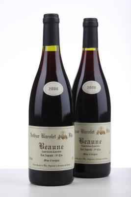 BEAUNE LES AIGROTS 2000 - Arthur Barolet - 2 Bottles