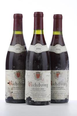 RICHEBOURG 1991 - Alain Hudelot Noellat - 3 Bottles