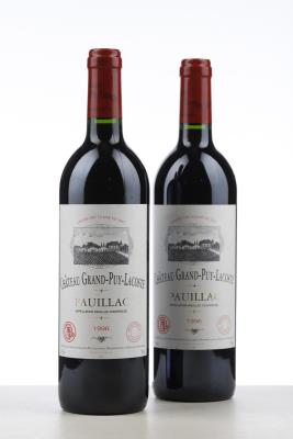 GRAND PUY LACOSTE 1996 - Mc - 2 Bottles