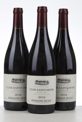 CLOS ST DENIS 2010 - Dujac - 3 Bottles