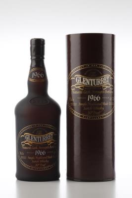 1966 GLENTURRET NATURAL CASK STRENGTH - Bottled in 1993 - Alc 48% - 1 Bottle - Tube