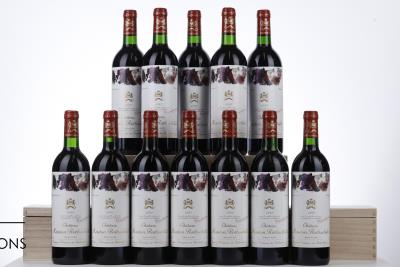 MOUTON ROTHSCHILD 1992 - Mc - 12 Bottles - Owc 12