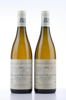 CHASSAGNE MONTRACHET BLANC MORGEOT 1998 - Michel Colin Deleger - 2 Bottles