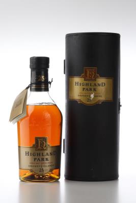 HIGHLAND PARK 25 Y - Gold Label - Bottled in 1990s - 1 Bottle - Owc 1