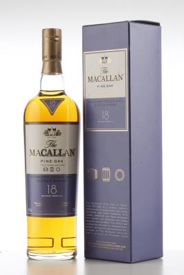 MACALLAN FINE OAK 18 Y TRIPLE CASK MATURED NV - Macallan - Alc 43% - 1 Bottle - Oc 1