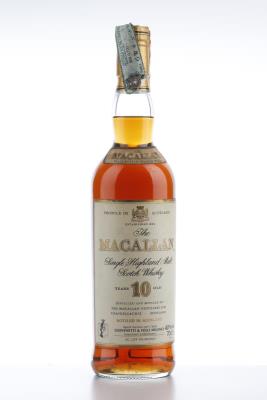 MACALLAN 10 Y  - Giovinetti - Alc 40% - 1 Bottle