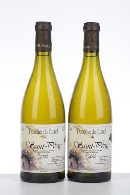 SAINT PERAY BLANC CUVEE PRESTIGE 2002 - Domaine du Tunnel - 2 Bottles
