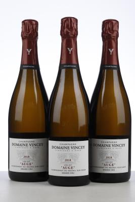 VINCEY AUGE 2018 - Vincey - Dégorgement 10/2022 - 3 Bottles