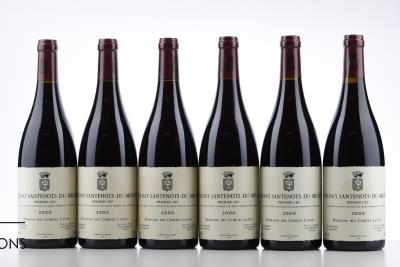 VOLNAY SANTENOTS DU MILIEU 2000 - Comtes Lafon - 6 Bottles