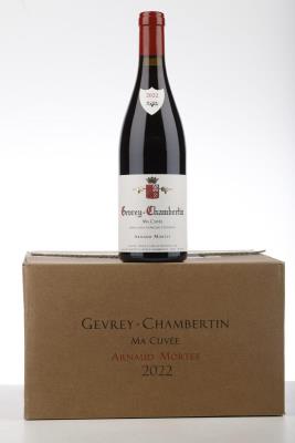 GEVREY CHAMBERTIN MA CUVEE 2022 - Arnaud Mortet - 6 Bottles - Oc 6