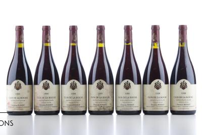 CLOS DE LA ROCHE VIEILLES VIGNES 1990 - Ponsot - 7 Bottles