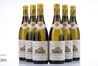 CHASSAGNE MONTRACHET BLANC GRANDES RUCHOTTES 2002 - Chateau de la Maltroye - 6 Bottles