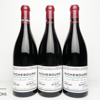 RICHEBOURG 2007 - Domaine de la Romanee Conti - 3 Bottles