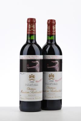 MOUTON ROTHSCHILD 1990 - Mc - 2 Bottles