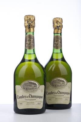 TAITTINGER COMTES DE CHAMPAGNE BLANC DE BLANCS 1969 - Taittinger - 2 Bottles