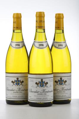 CHEVALIER MONTRACHET 1998 - Domaine Leflaive - 3 Bottles