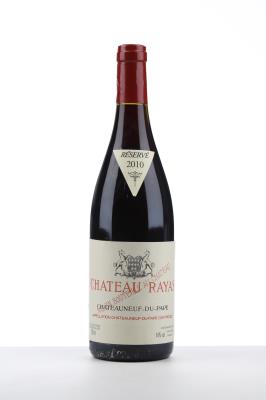 CHATEAUNEUF DU PAPE RAYAS 2010  - 1 Bottle