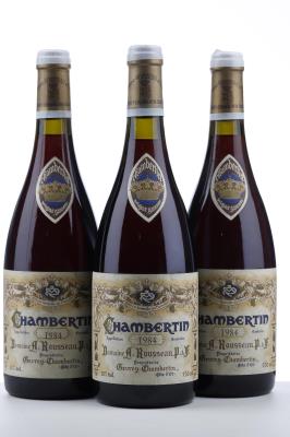 CHAMBERTIN 1984 - Armand Rousseau - 3 Bottles