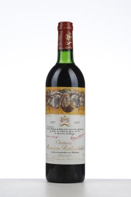 MOUTON ROTHSCHILD 1987 - Mc - 1 Bottle