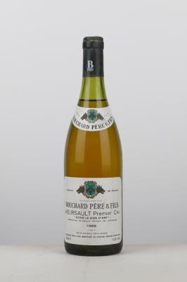 MEURSAULT SOUS LE DOS D'ANE 1986 - Bouchard - 1 Bottle