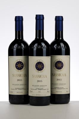 SASSICAIA 2015 - Tenuta San Guido - 3 Bottles